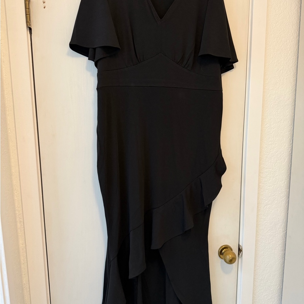 Grace Karin Black Asymmetrical Dress